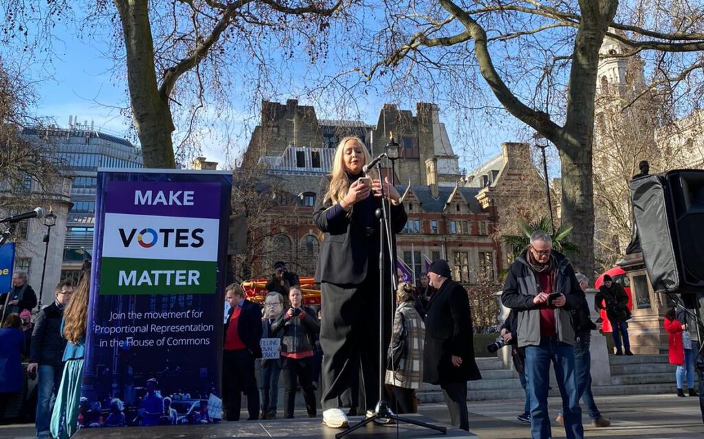 Naomi Smith’s speech at the Elections Bill protest