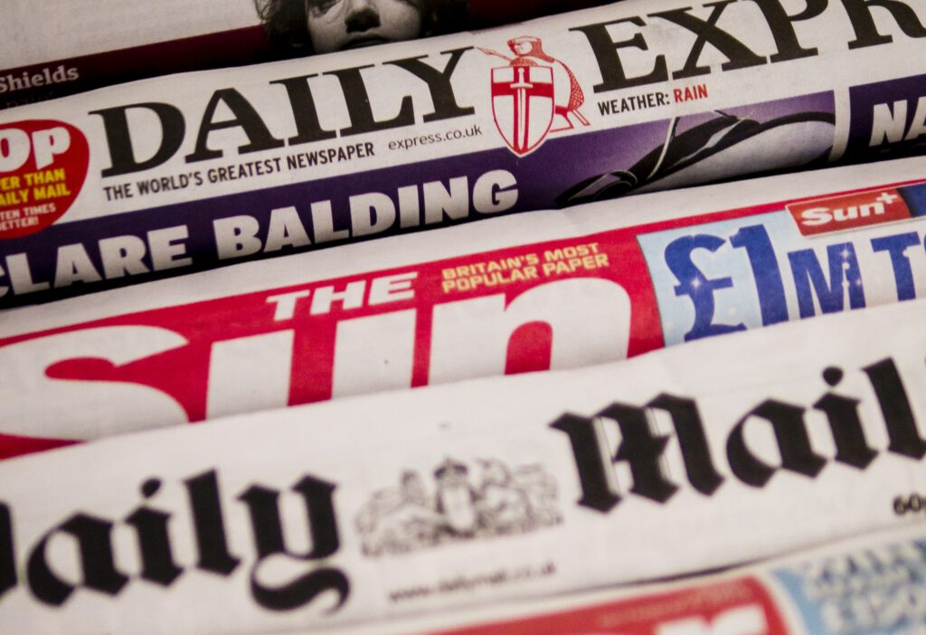 The Read Wall: Labour now more popular among readers of Tory backing newspapers