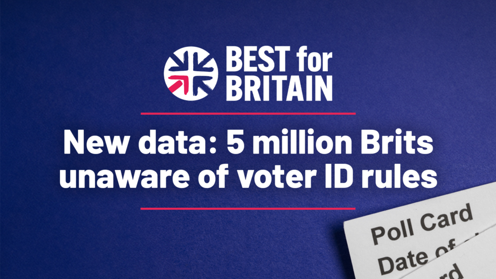 New polling: Lack of awareness of new voter ID rules could be crucial in marginal constituencies