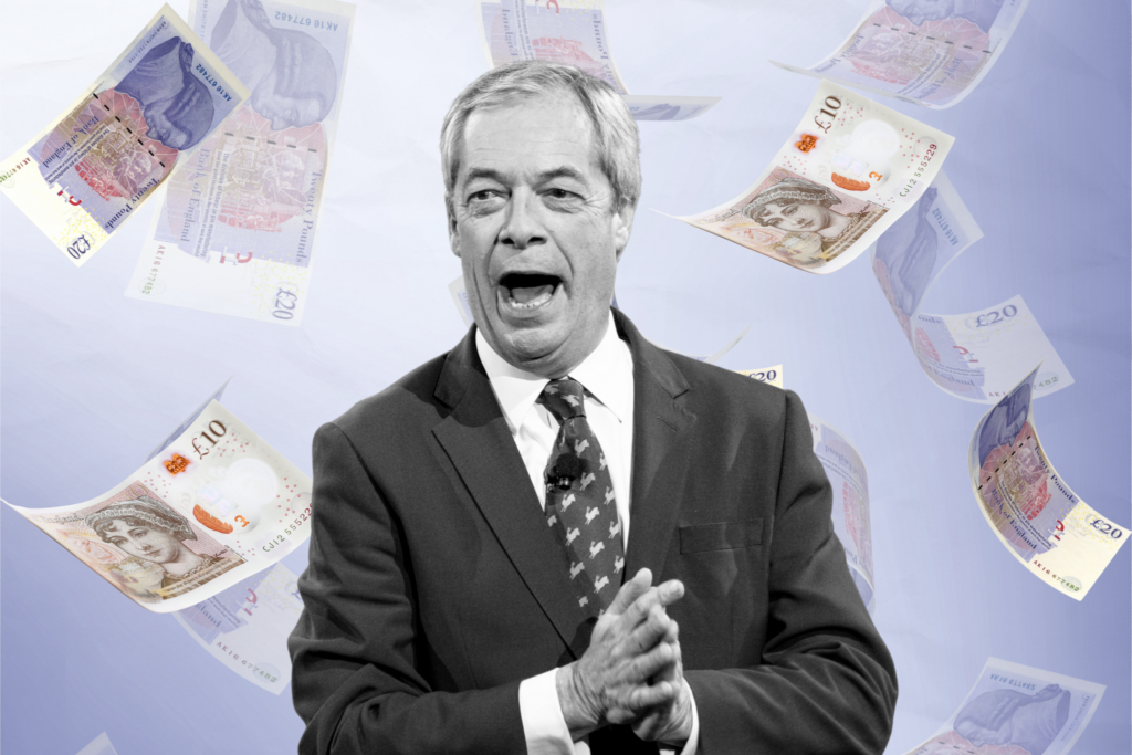 Farage out of step as those considering Reform UK call for wealth taxes