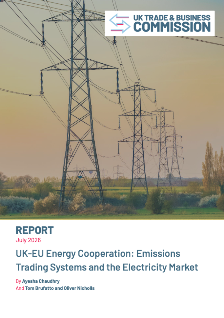 UK-EU Energy Cooperation: Emissions Trading Systems and the Electricity Market