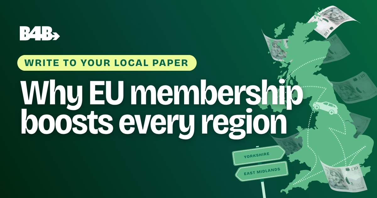 Fight regional inequality: Write to your local paper today
