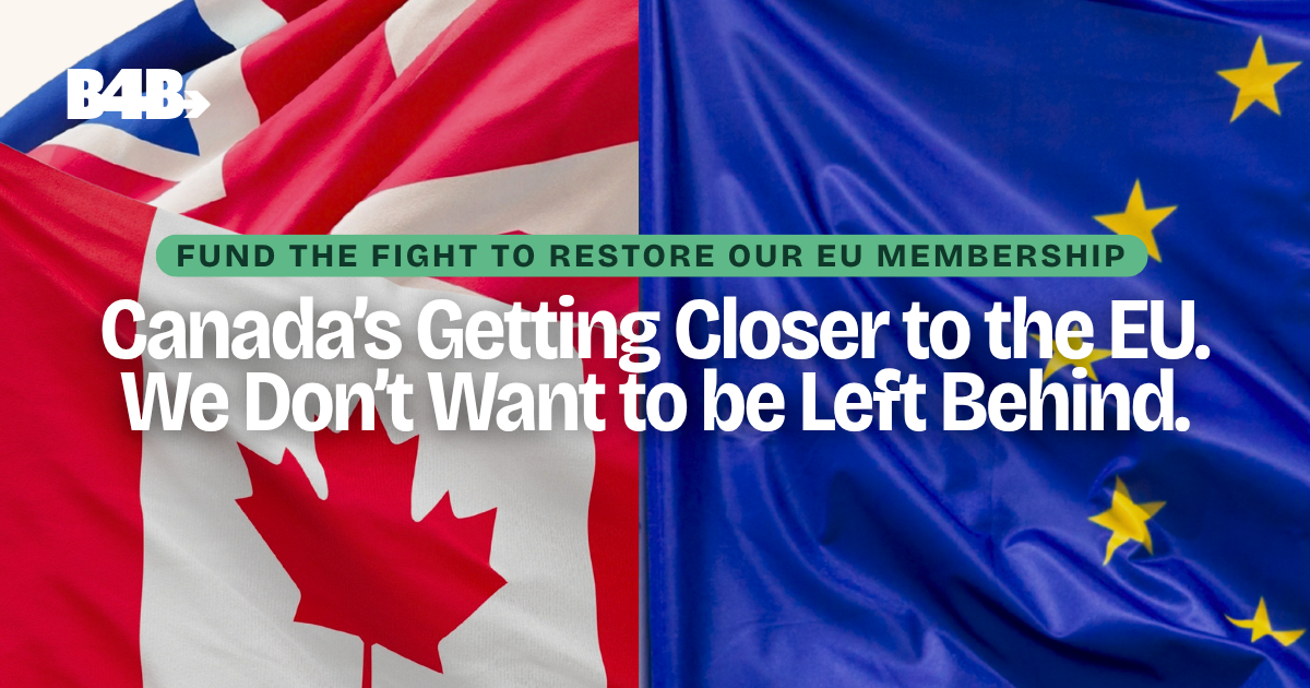 Help us Fight to Restore our EU Membership