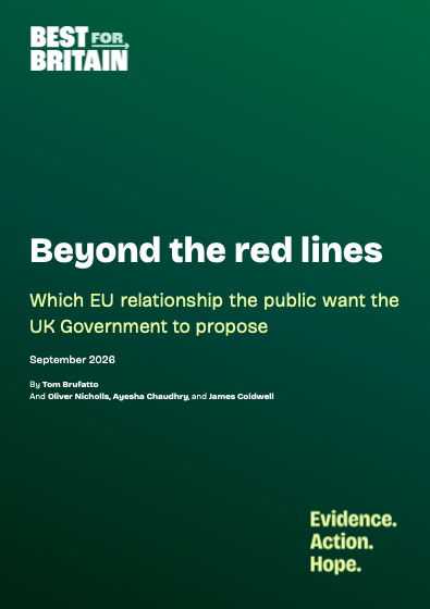 Beyond the red lines