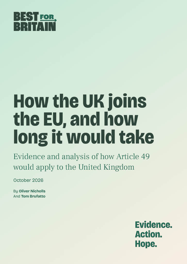 How the UK joins the EU, and how long it would take